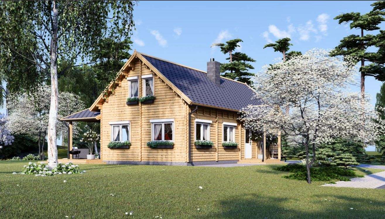 chalet de jardin en bois